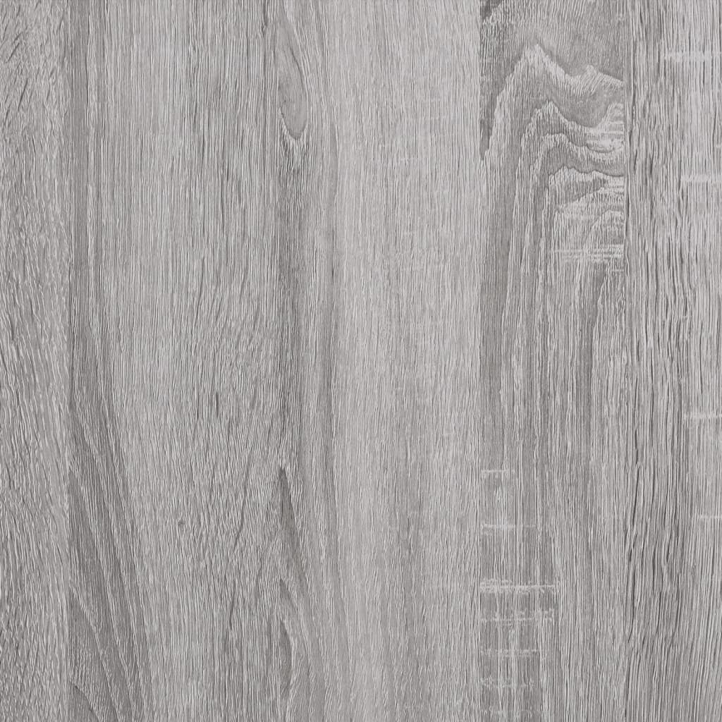 Table basse sonoma gris 100x99x40 cm bois d’ingénierie - Tables basses