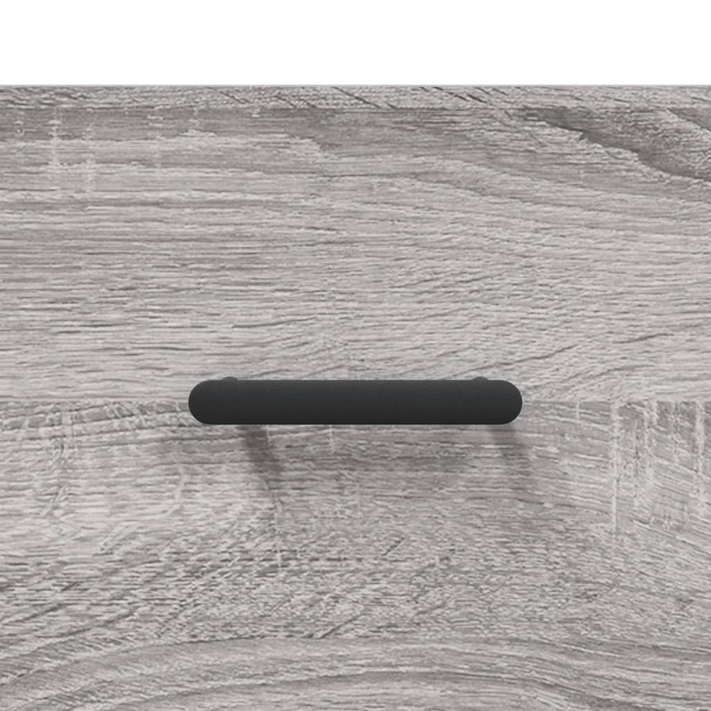 Table basse sonoma gris 102x50x40 cm bois d’ingénierie - Tables basses