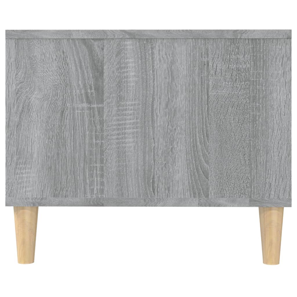 Table basse sonoma gris 102x50x40 cm bois d’ingénierie - Tables basses