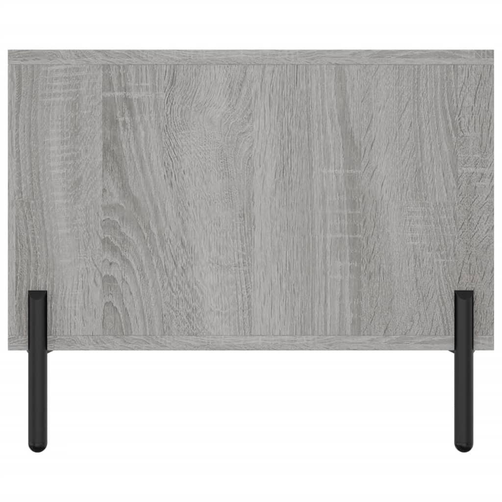 Table basse sonoma gris 102x50x40 cm bois d’ingénierie - Tables basses