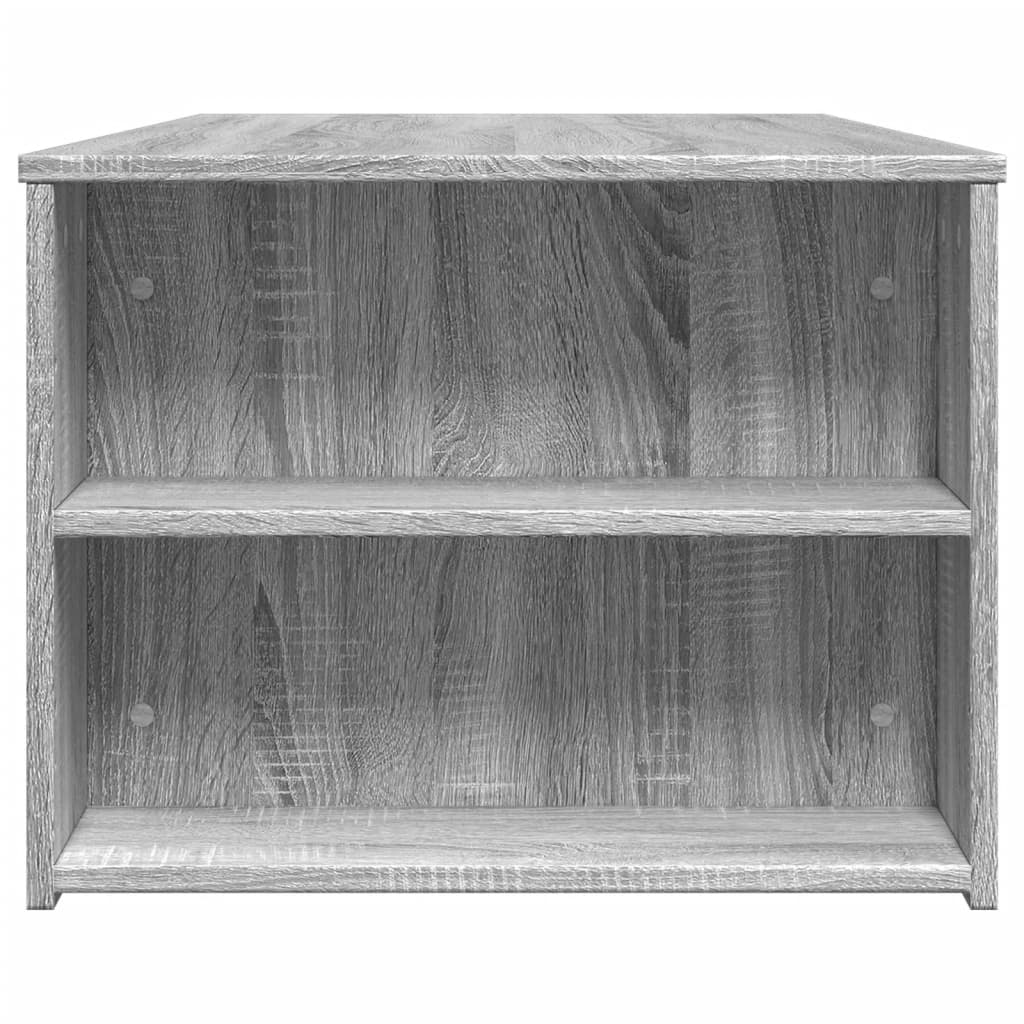 Table basse sonoma gris 102x55x42 cm bois d’ingénierie - Tables basses