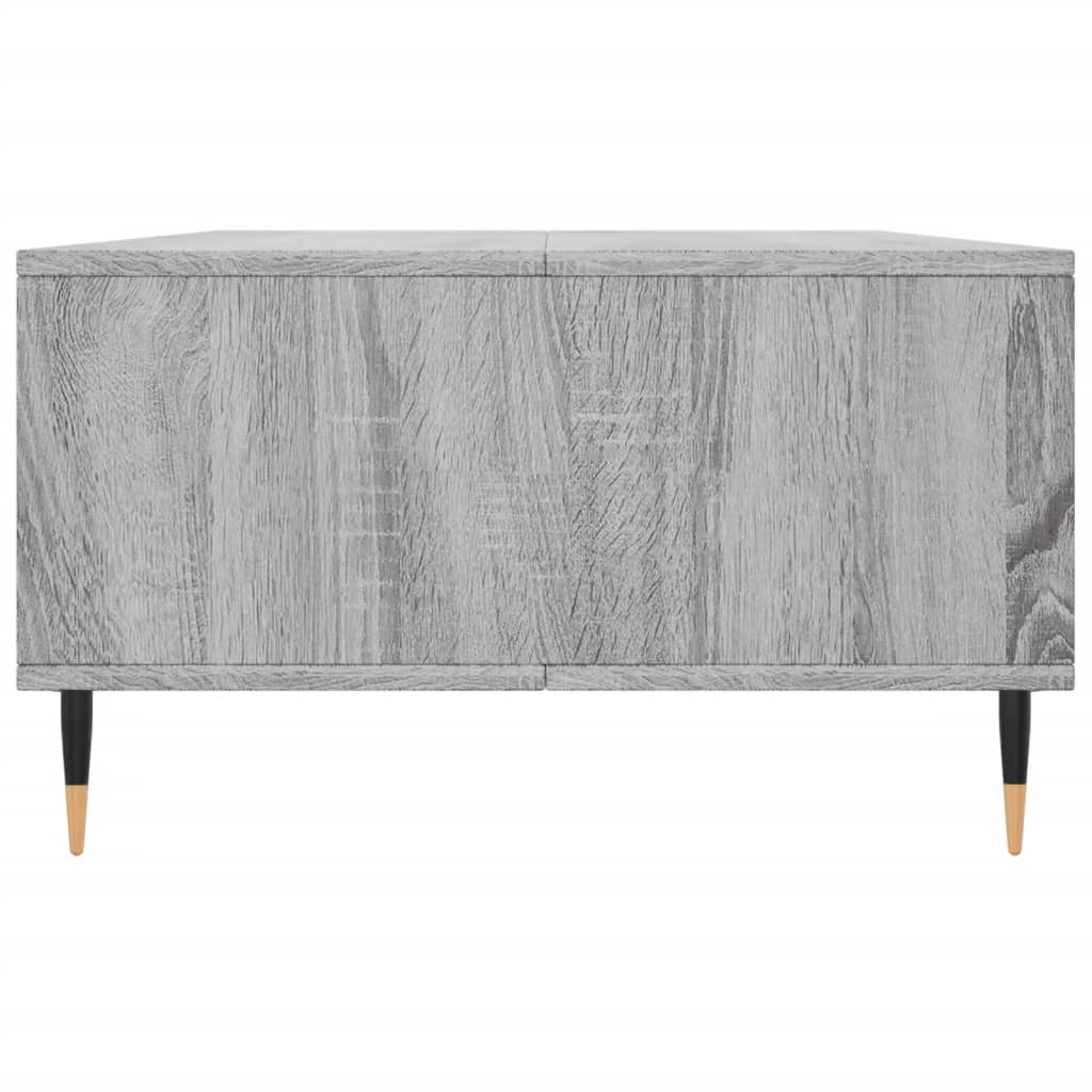 Table basse sonoma gris 104x60x35 cm bois d’ingénierie - Tables basses