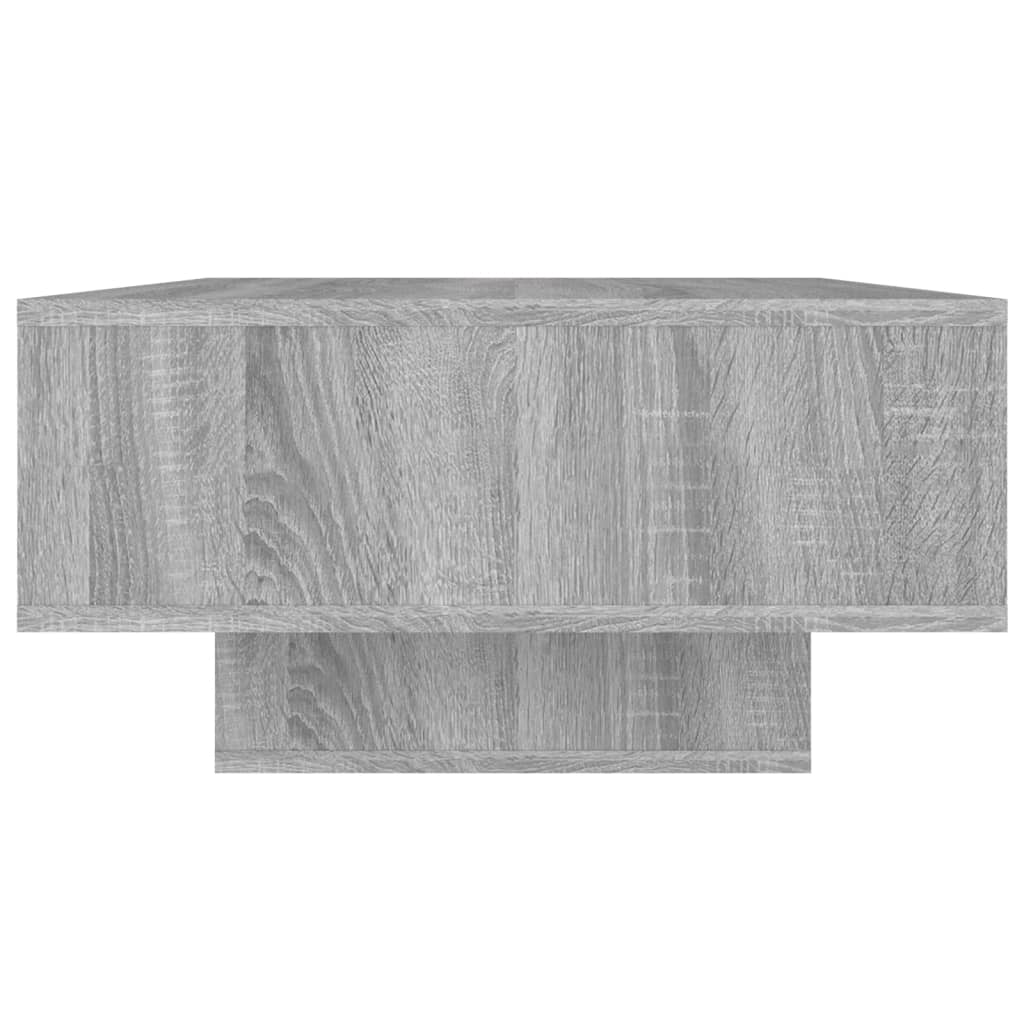 Table basse Sonoma gris 105x55x32 cm Bois d’ingénierie - Tables basses