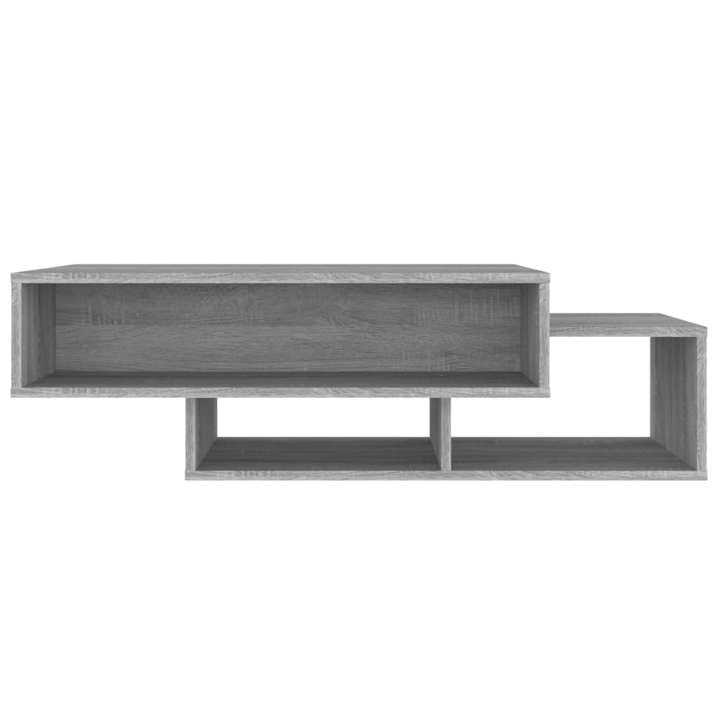 Table basse Sonoma gris 105x55x32 cm Bois d’ingénierie - Tables basses