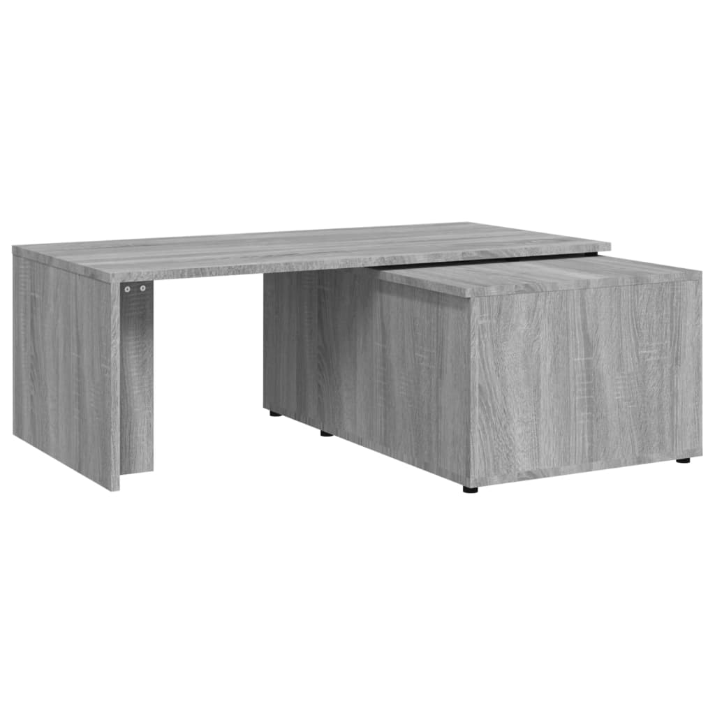 Table basse Sonoma gris 150x50x35 cm Bois d’ingénierie - Tables basses