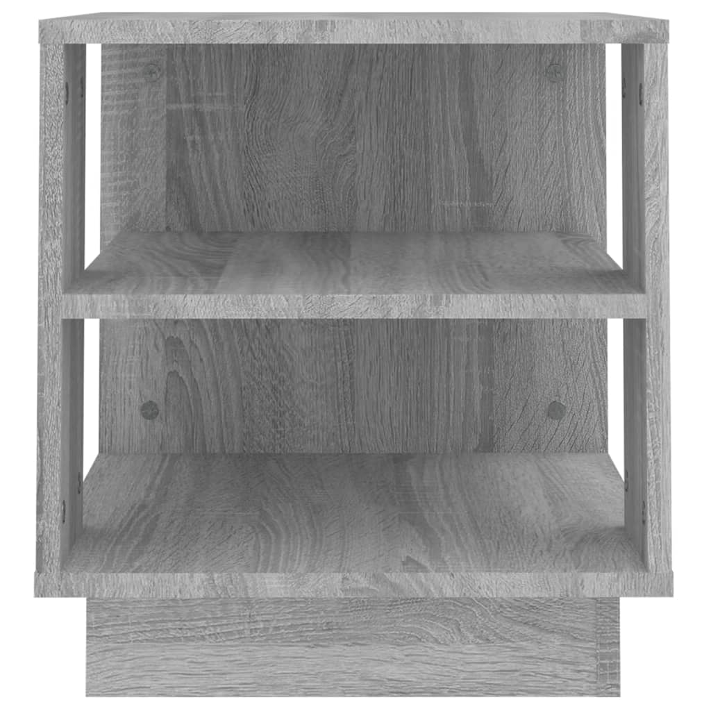 Table basse Sonoma gris 40x40x43 cm Bois d’ingénierie - Tables basses