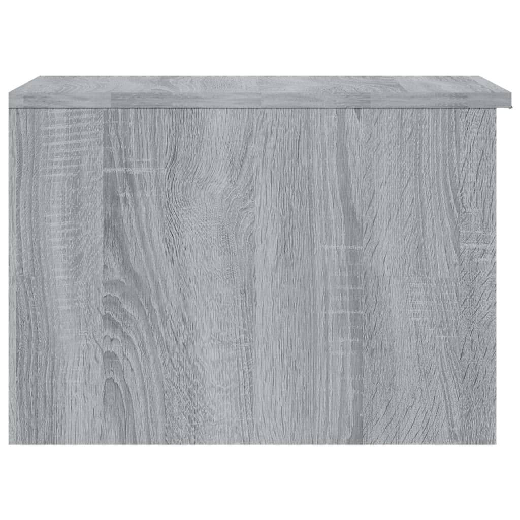 Table basse sonoma gris 50x50x36 cm bois d’ingénierie - Tables basses