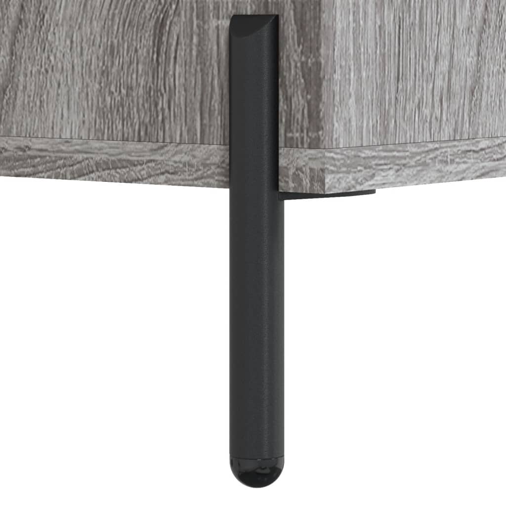 Table basse Sonoma gris 50x50x40 cm Bois d’ingénierie - Tables basses