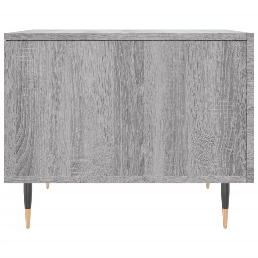 Table basse Sonoma gris 50x50x40 cm Bois d’ingénierie - Tables basses