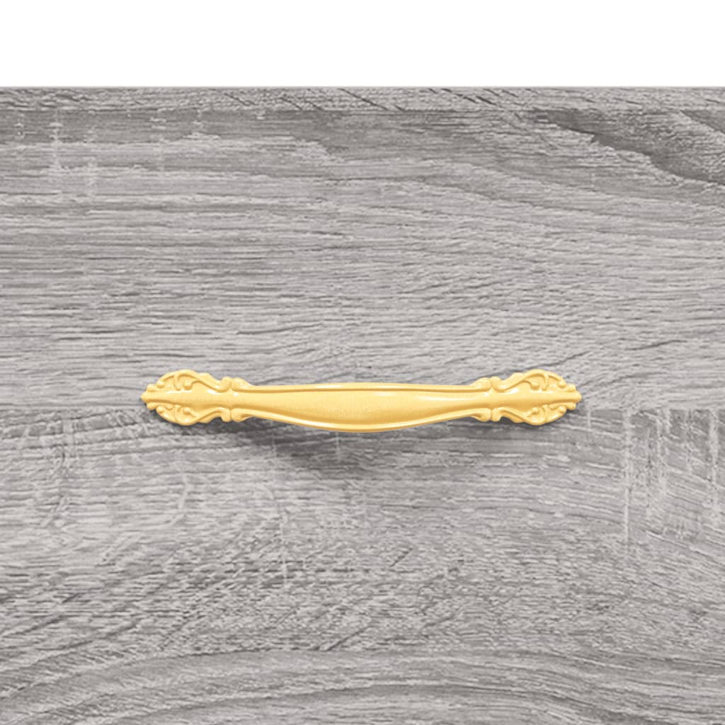 Table basse Sonoma gris 50x50x40 cm Bois d’ingénierie - Tables basses