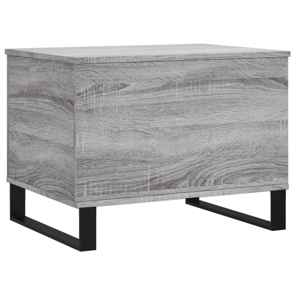 Table basse Sonoma gris 60x44,5x45 cm Bois d’ingénierie - Tables basses