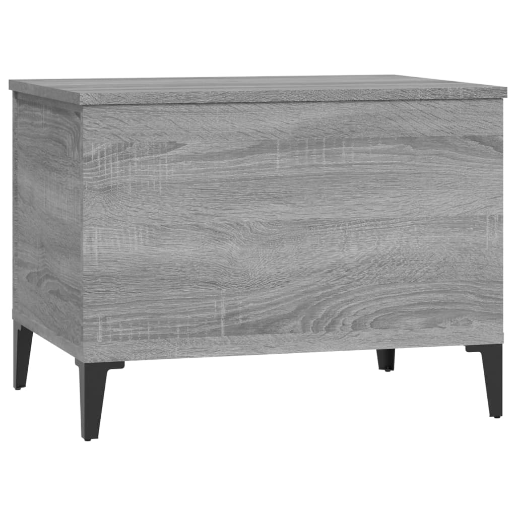 Table basse Sonoma gris 60x44,5x45 cm Bois d’ingénierie - Tables basses