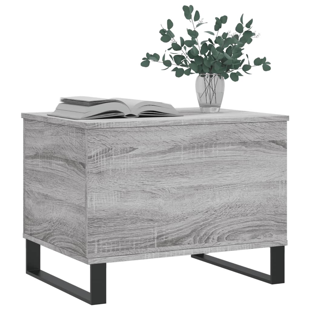 Table basse Sonoma gris 60x44,5x45 cm Bois d’ingénierie - Tables basses