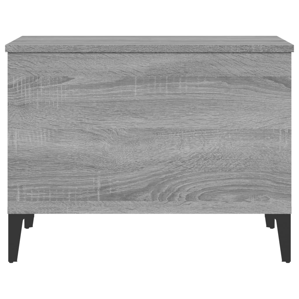 Table basse Sonoma gris 60x44,5x45 cm Bois d’ingénierie - Tables basses