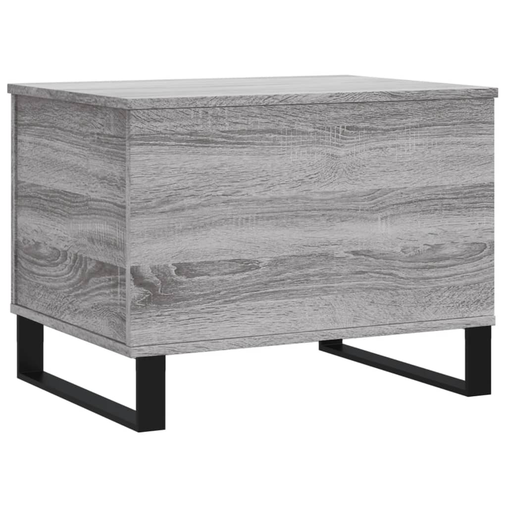 Table basse Sonoma gris 60x44,5x45 cm Bois d’ingénierie - Tables basses