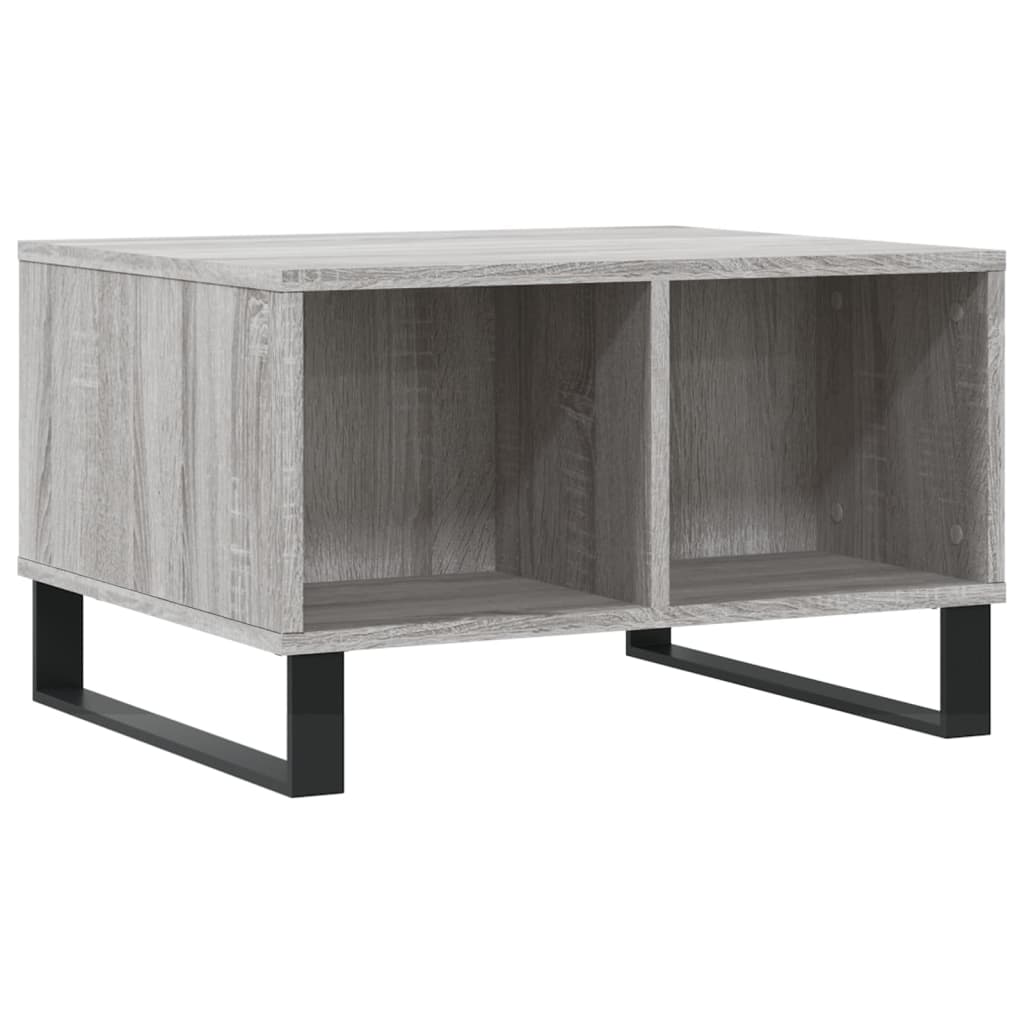 Table basse Sonoma gris 60x50x36,5 cm Bois d’ingénierie - Tables basses