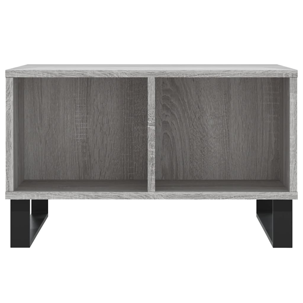 Table basse Sonoma gris 60x50x36,5 cm Bois d’ingénierie - Tables basses