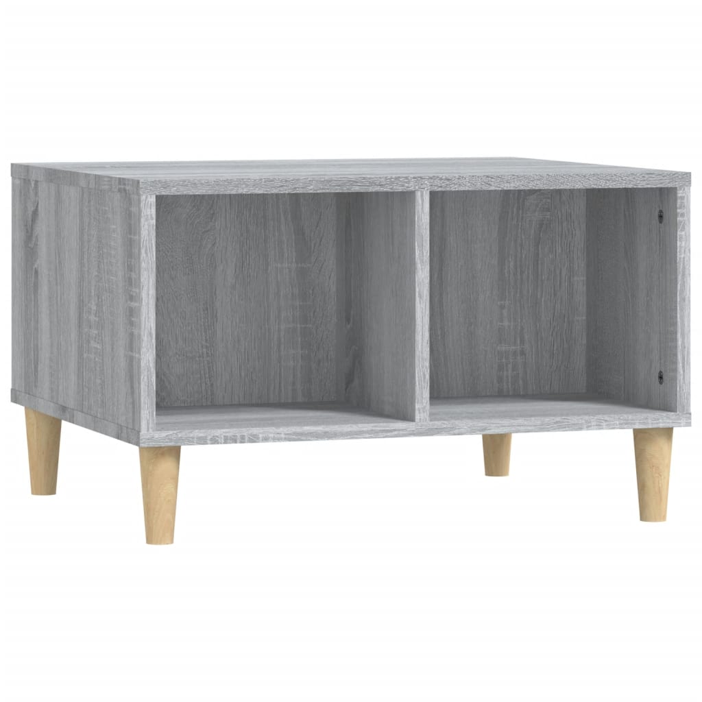 Table basse Sonoma gris 60x50x36,5 cm Bois d’ingénierie - Tables basses