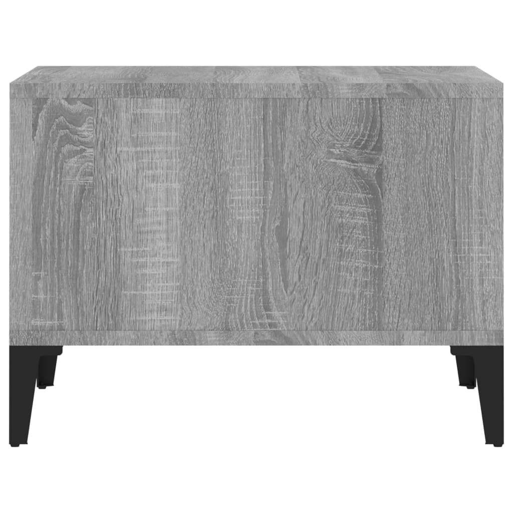 Table basse Sonoma gris 60x50x36,5 cm Bois d’ingénierie - Tables basses