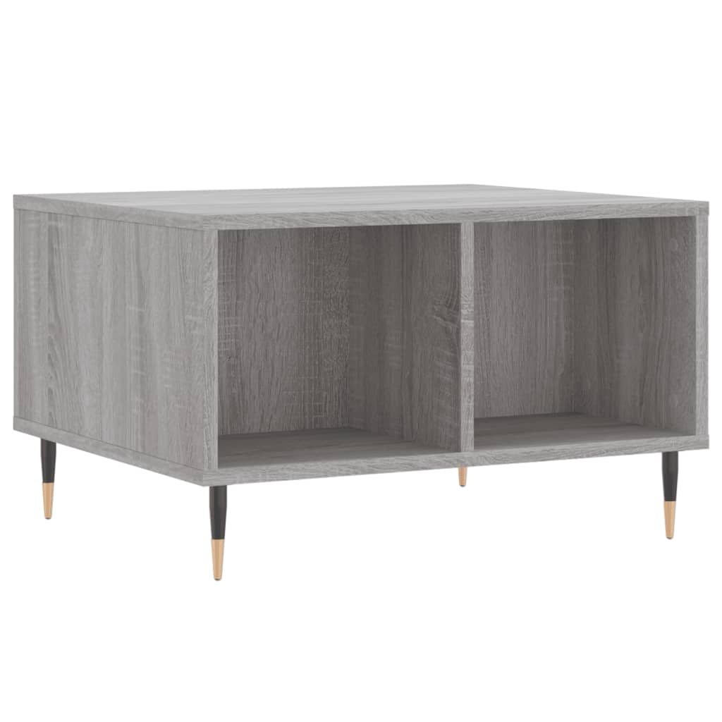 Table basse Sonoma gris 60x50x36,5 cm Bois d’ingénierie - Tables basses