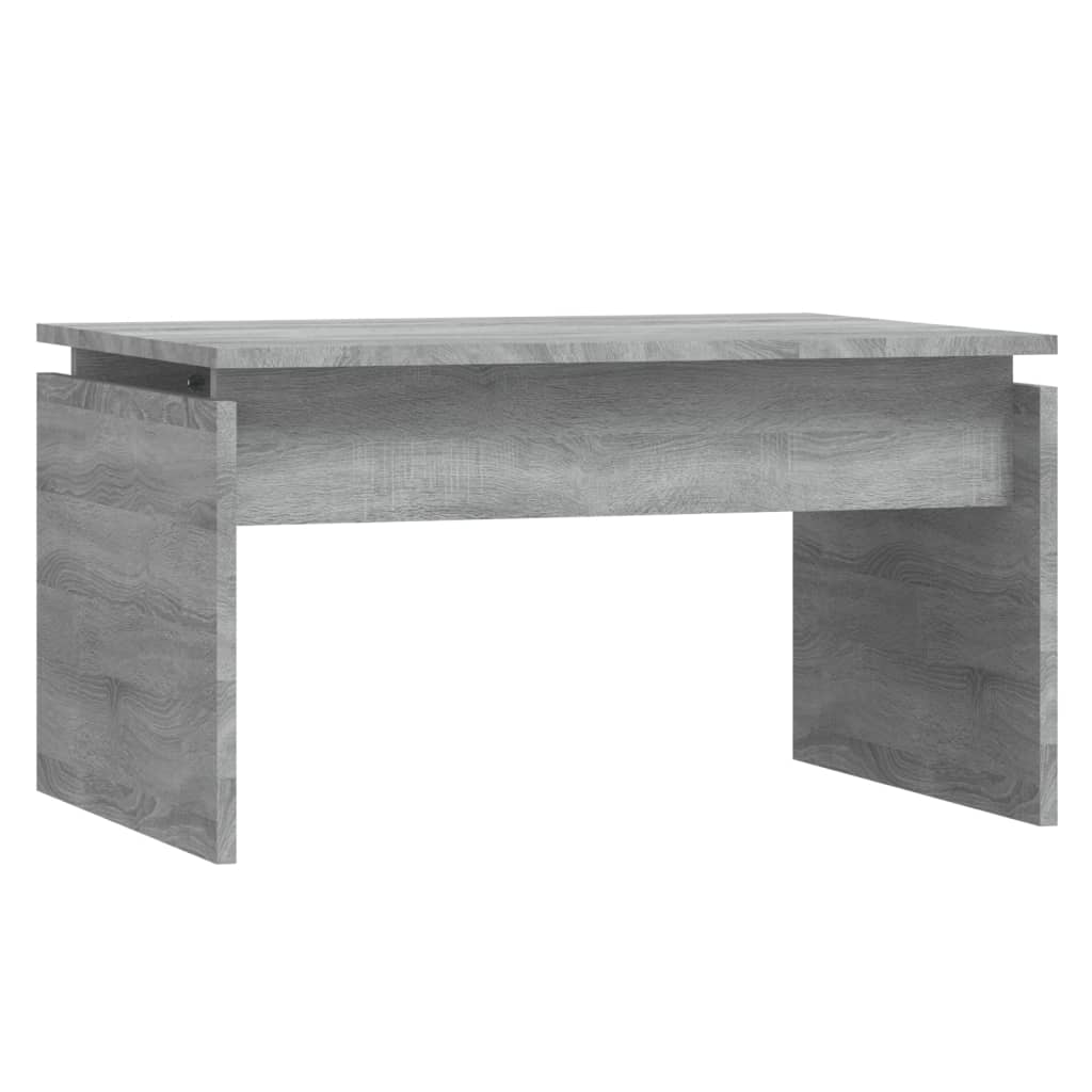 Table basse Sonoma gris 68x50x38 cm Bois d’ingénierie - Tables basses