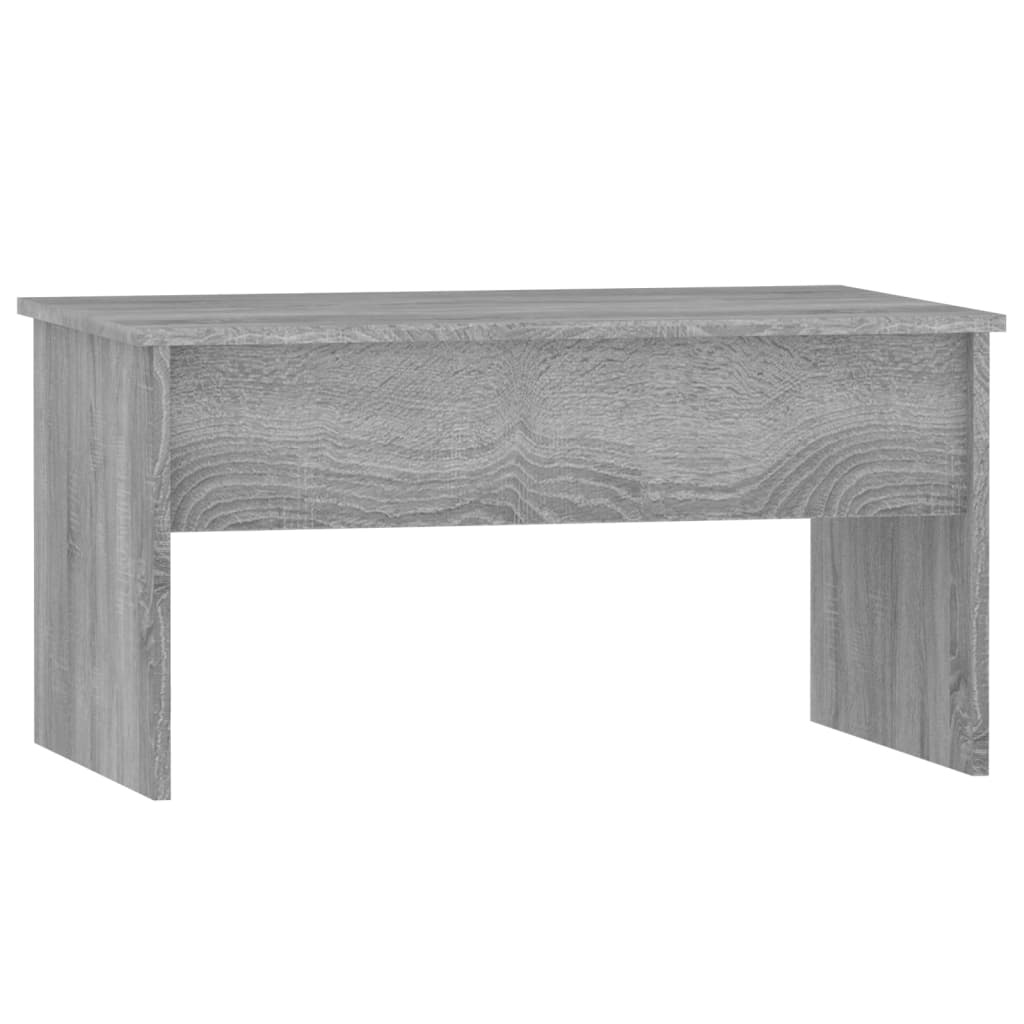 Table basse Sonoma gris 80x50,5x41,5 cm Bois d’ingénierie - Tables basses