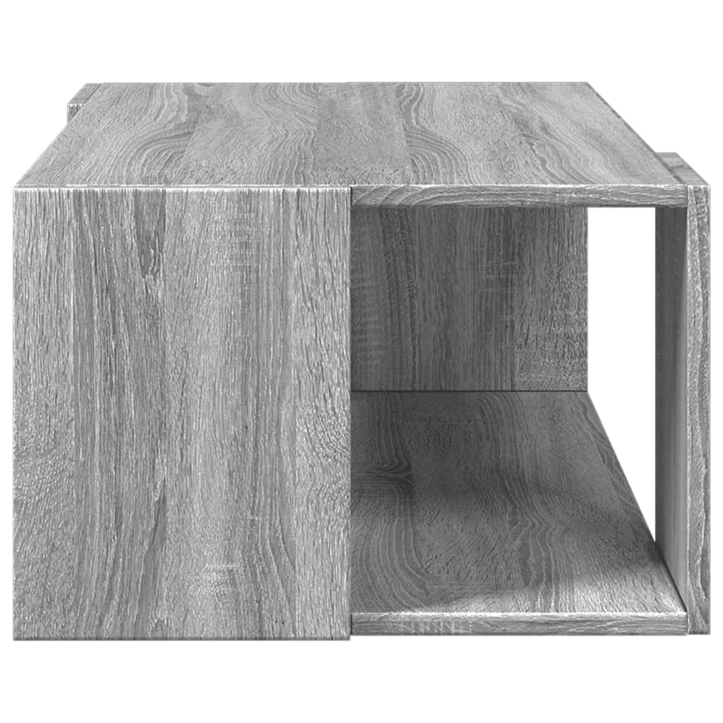 Table basse sonoma gris 89,5x48x30 cm bois d’ingénierie - Tables basses
