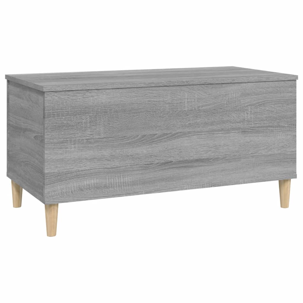 Table basse Sonoma gris 90x44,5x45 cm Bois d’ingénierie - Tables basses