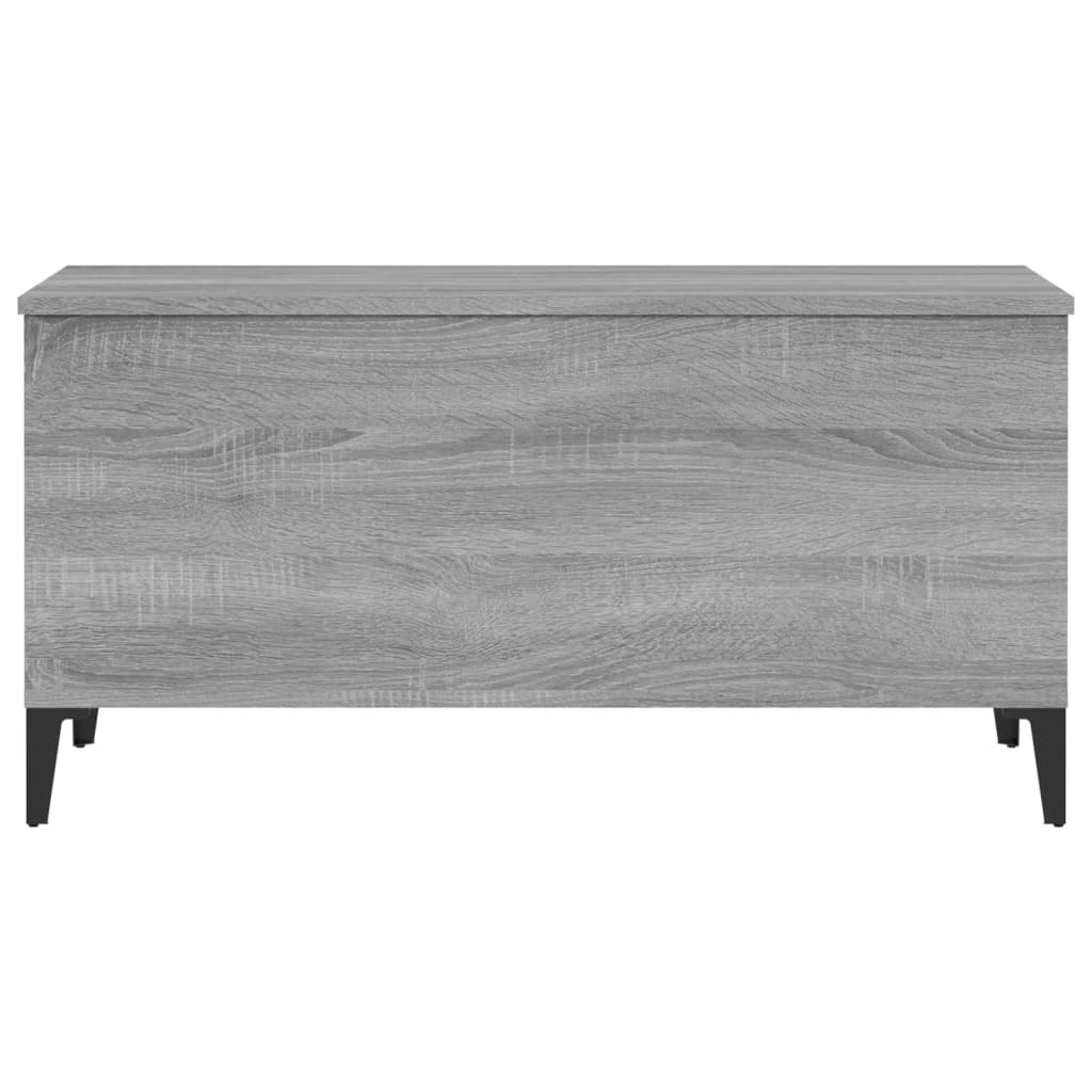 Table basse Sonoma gris 90x44,5x45 cm Bois d’ingénierie - Tables basses