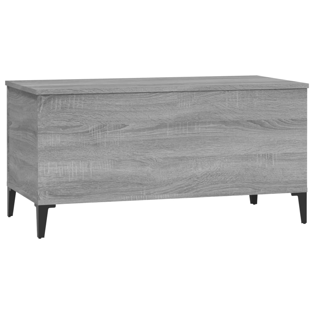 Table basse Sonoma gris 90x44,5x45 cm Bois d’ingénierie - Tables basses