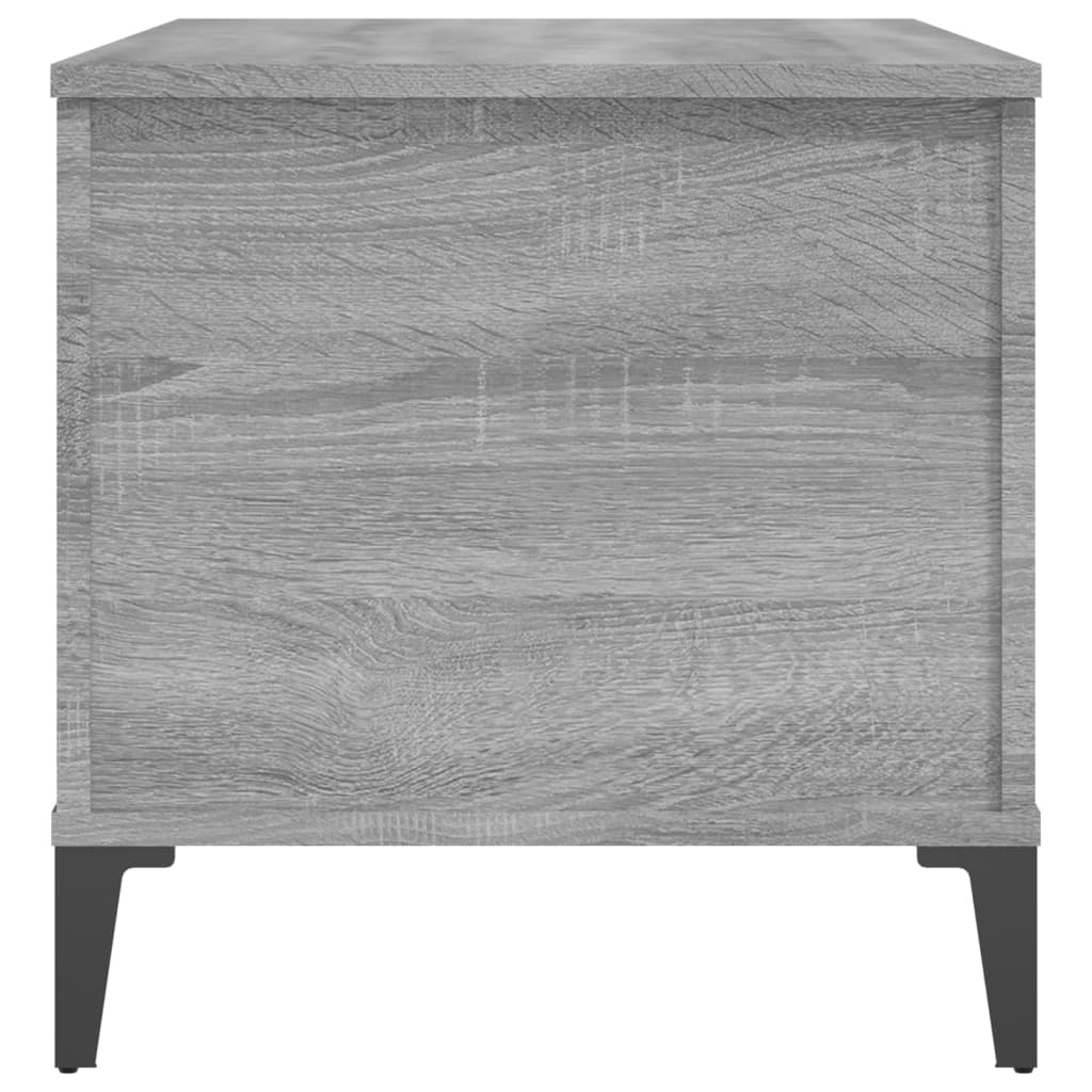 Table basse Sonoma gris 90x44,5x45 cm Bois d’ingénierie - Tables basses