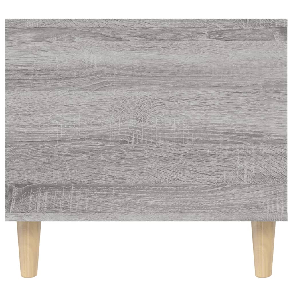 Table basse Sonoma gris 90x49x45 cm Bois d’ingénierie - Tables basses