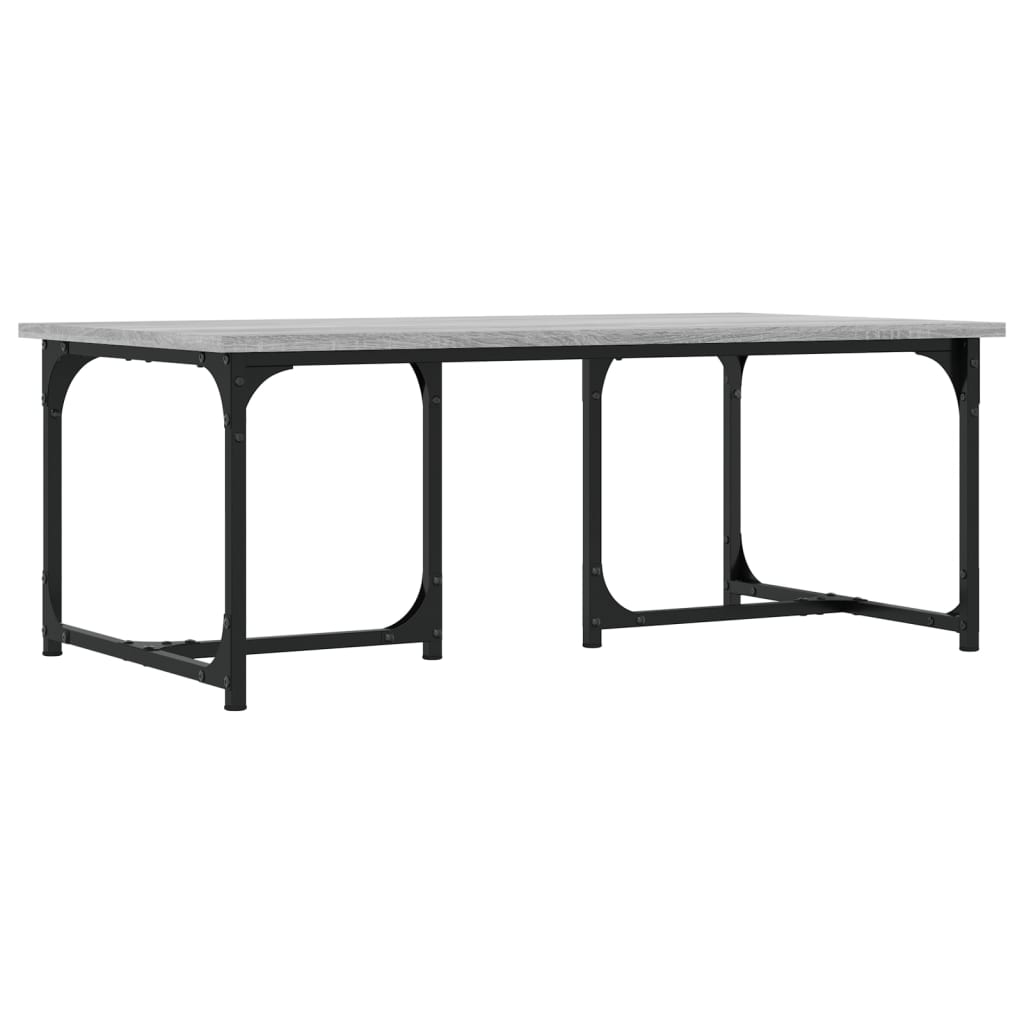 Table basse Sonoma gris 90x50x35 cm Bois d’ingénierie - Tables basses