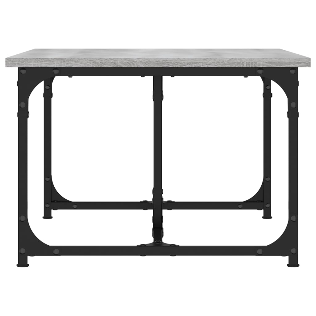Table basse Sonoma gris 90x50x35 cm Bois d’ingénierie - Tables basses