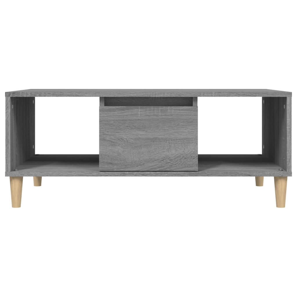Table basse Sonoma gris 90x50x36,5 cm Bois d’ingénierie - Tables basses