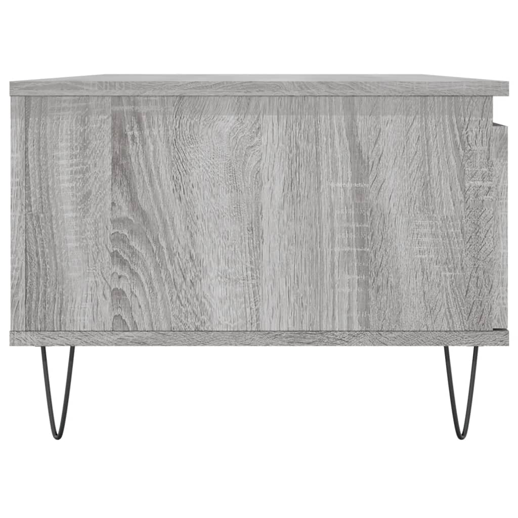 Table basse Sonoma gris 90x50x36,5 cm Bois d’ingénierie - Tables basses
