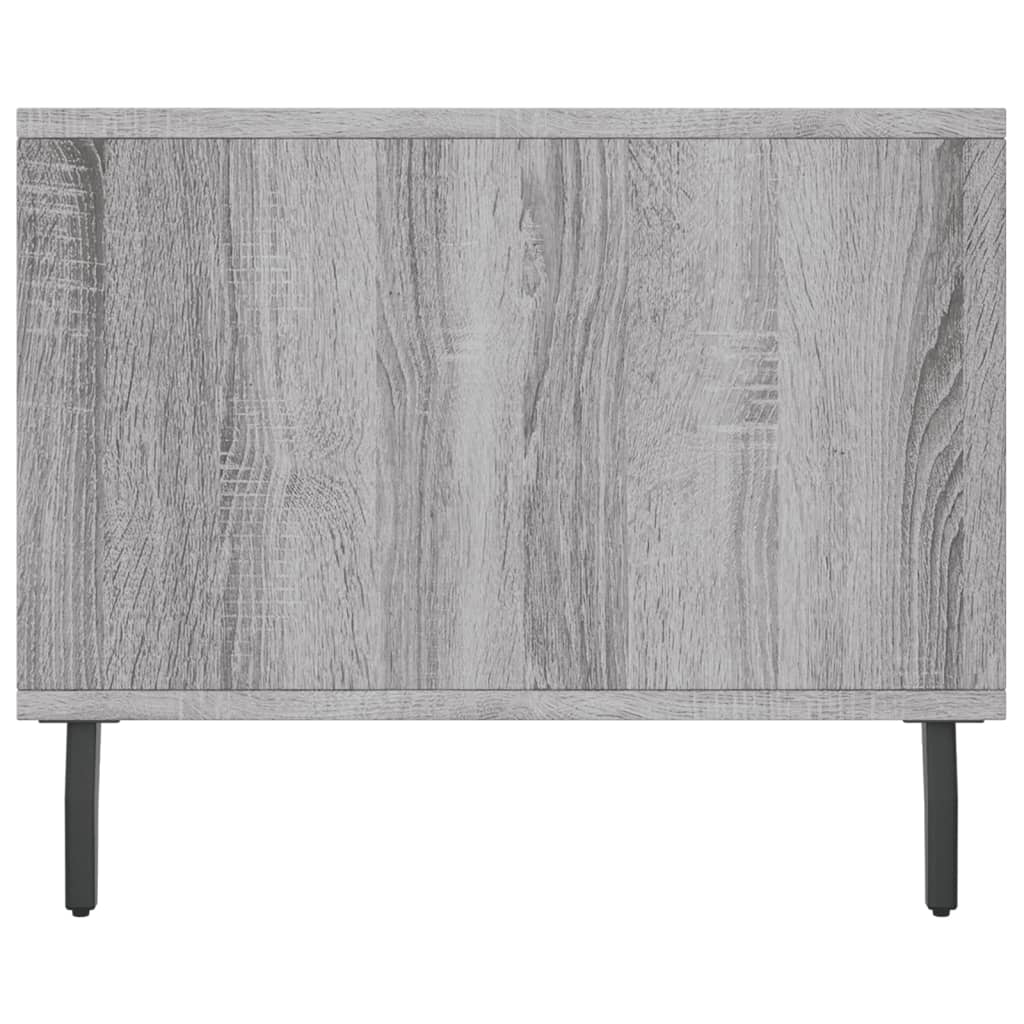 Table basse sonoma gris 90x50x40 cm bois d’ingénierie - Tables basses