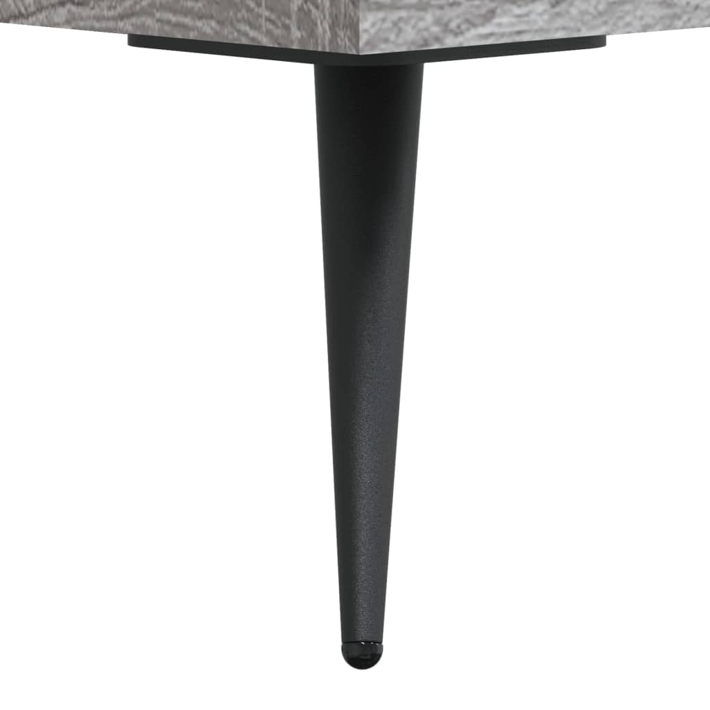 Table basse sonoma gris 90x50x40 cm bois d’ingénierie - Tables basses