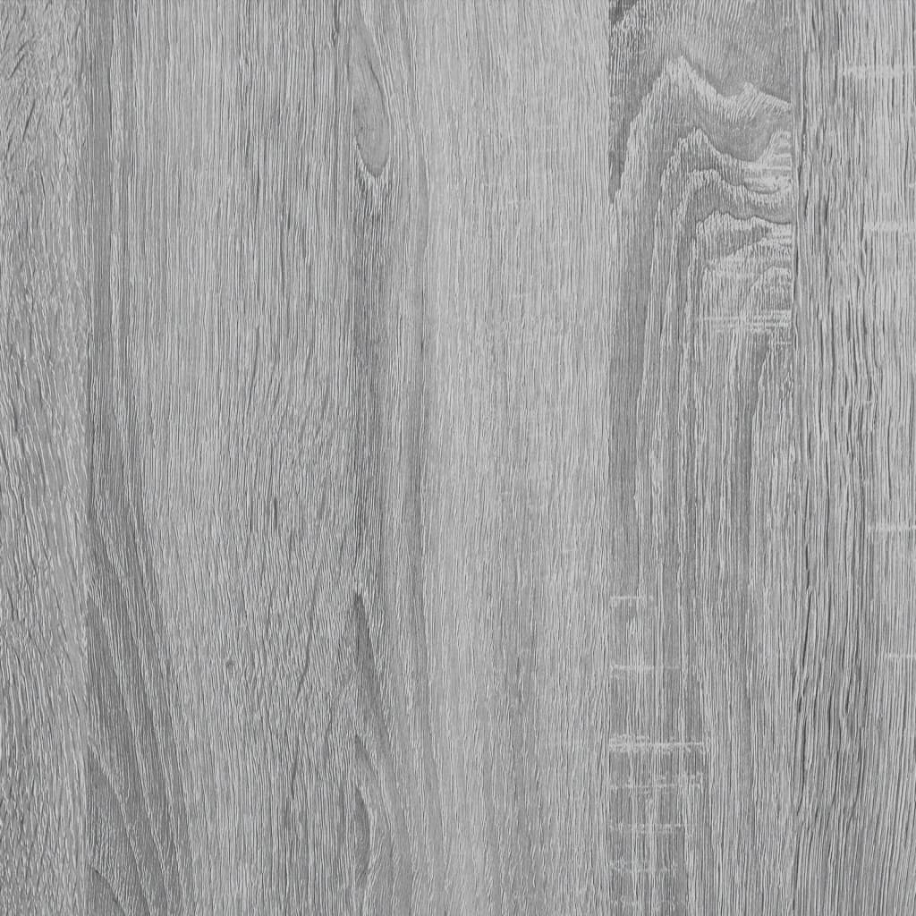 Table basse sonoma gris 90x50x45 cm bois d’ingénierie - Tables basses
