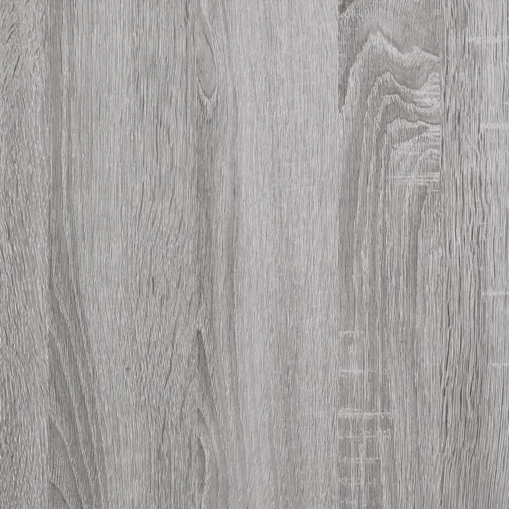 Table basse sonoma gris 90x60x35 cm bois d’ingénierie - Tables basses