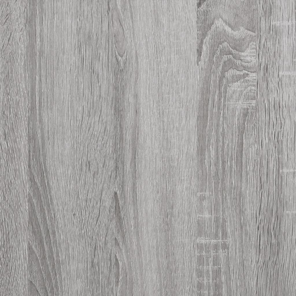Table basse sonoma gris 90x60x35 cm bois d’ingénierie - Tables basses