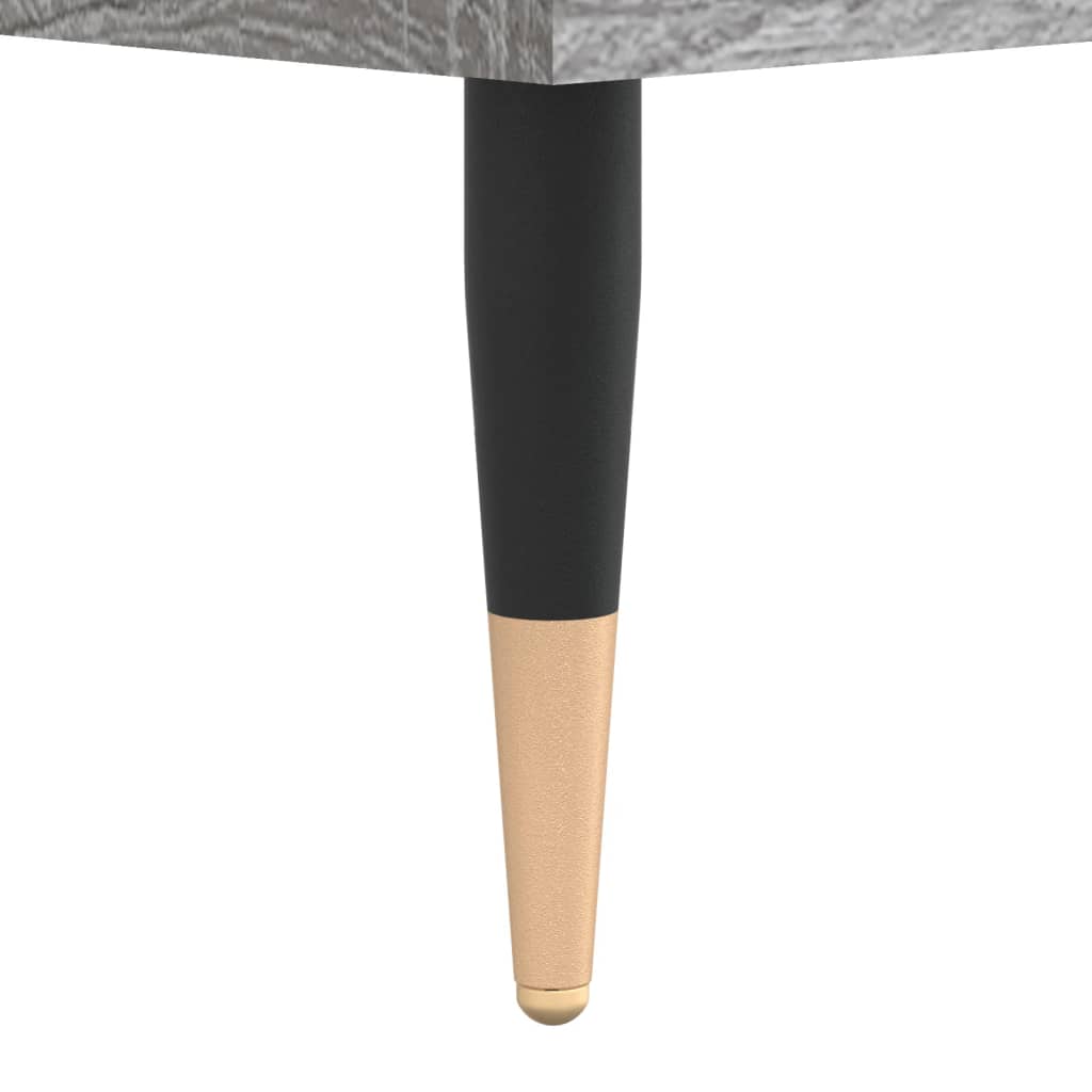 Table basse sonoma gris 90x60x35 cm bois d’ingénierie - Tables basses