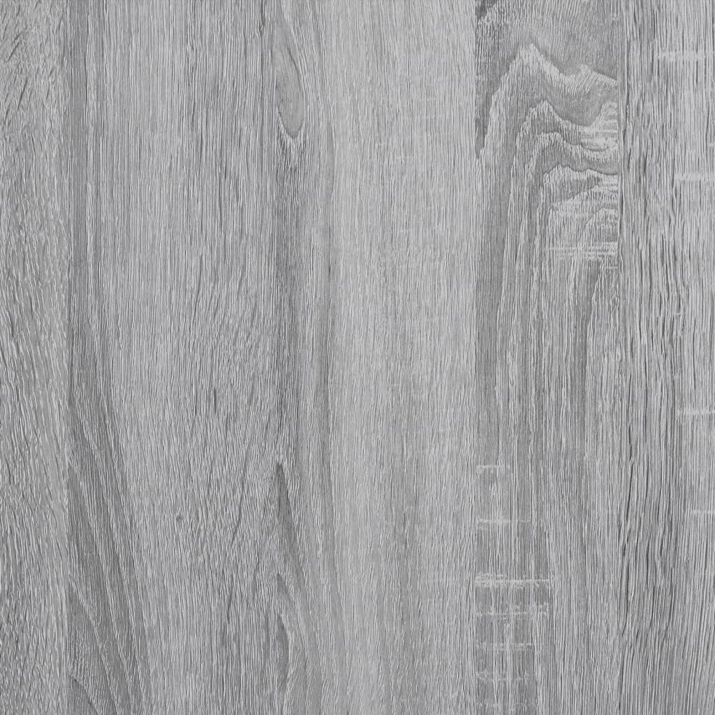 Table basse sonoma gris 91x91x40 cm bois d’ingénierie - Tables basses