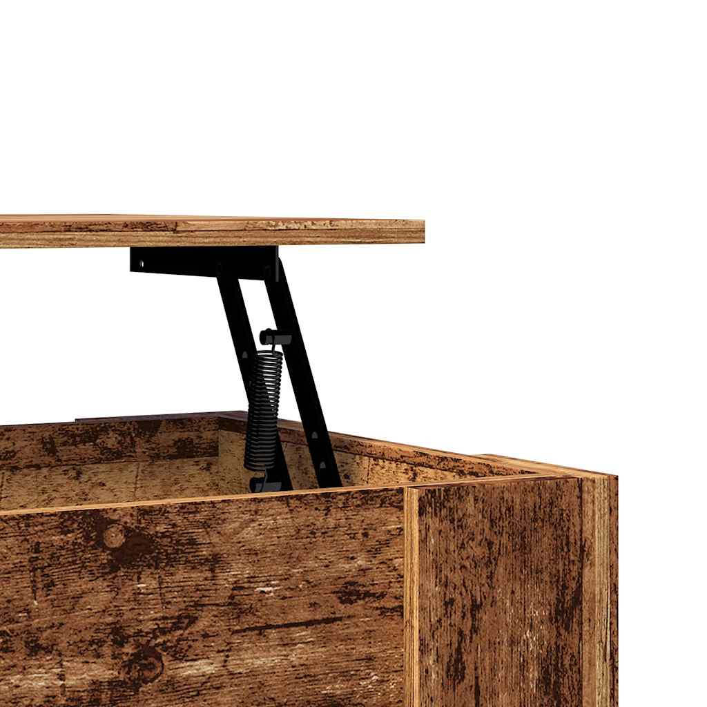 Table basse vieux bois 101x49x52 cm bois d’ingénierie - Tables basses