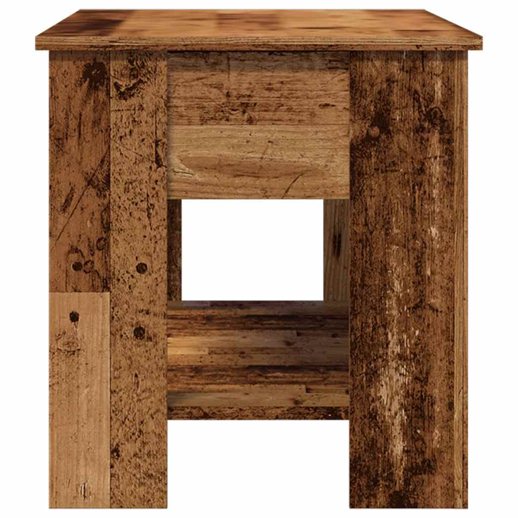 Table basse vieux bois 101x49x52 cm bois d’ingénierie - Tables basses