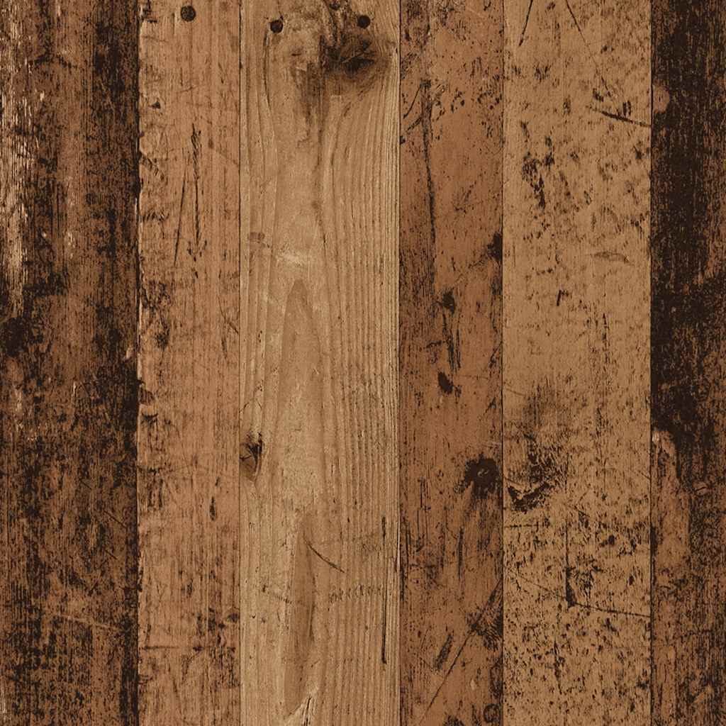 Table basse vieux bois 102x55x42 cm bois d’ingénierie - Tables basses