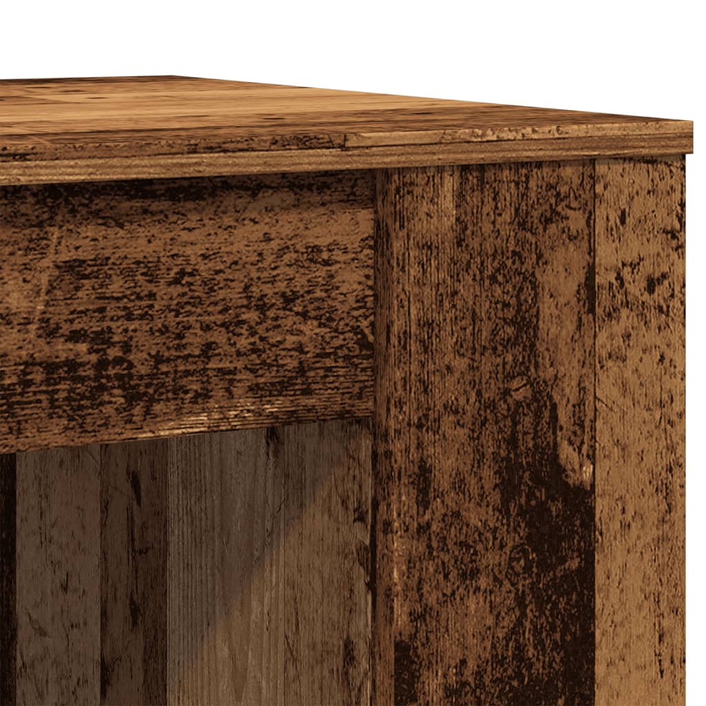 Table basse vieux bois 102x55x42 cm bois d’ingénierie - Tables basses