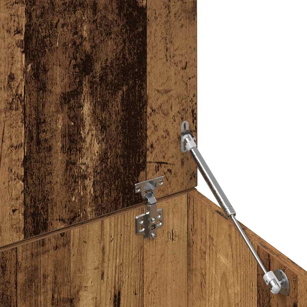 Table basse vieux bois 150x50x35 cm bois d’ingénierie - Tables basses