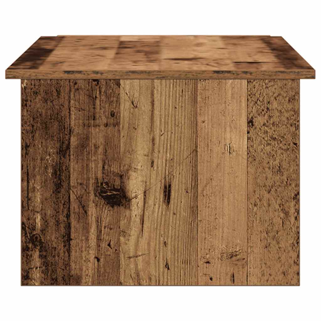 Table basse vieux bois 150x50x35 cm bois d’ingénierie - Tables basses