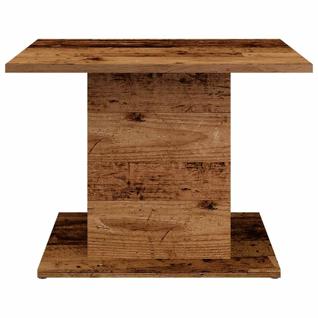 Table basse vieux bois 55,5x55,5x40 cm bois d’ingénierie - Tables basses